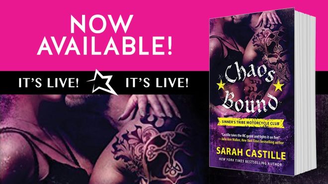 CHAOS BOUND NOW AVAILABLE