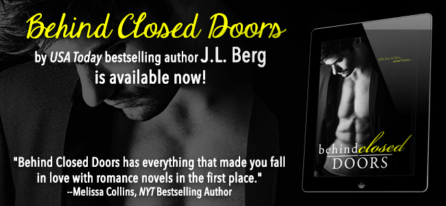 Release Day Blitz ~ Behind Closed Doors ~ by ~ J.L.&nbsp;Berg