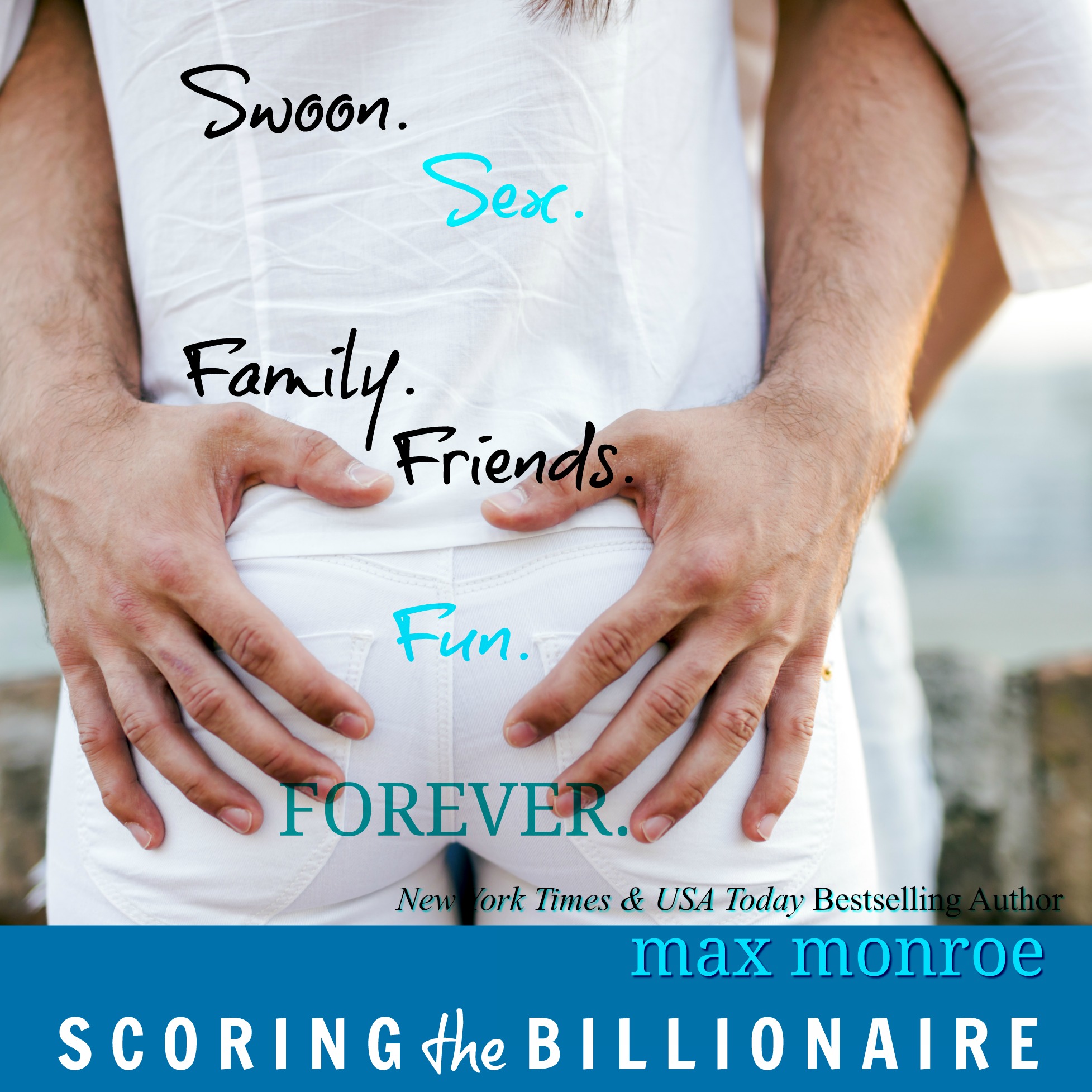 Sexual desire displayed by hands placed on butts