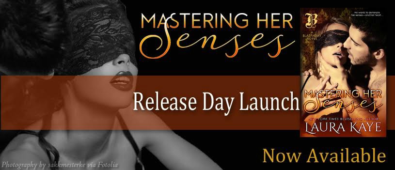 Release Day Launch & Review ~ Mastering Her Senses ~ by ~ Laura Kaye