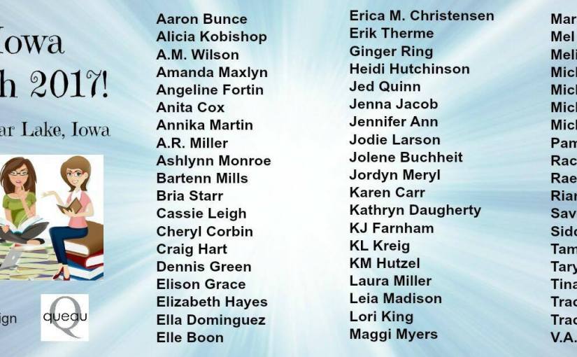 North Iowa Book Bash –&nbsp;2017