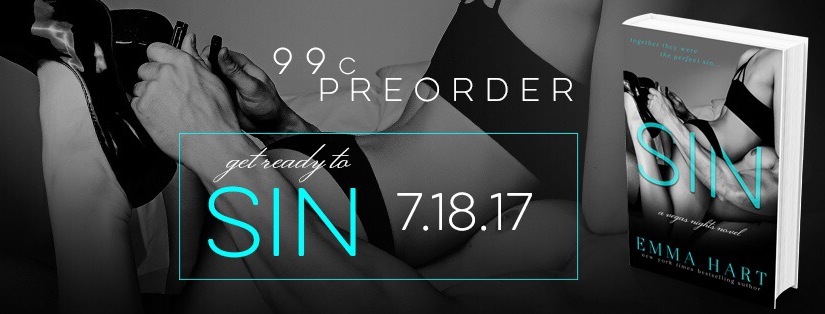 Cover Reveal ~ Sin ~ by ~ Emma Hart