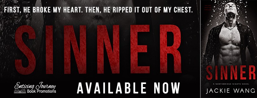 Release Blitz ~ Sinner ~ by ~ Jackie&nbsp;Wang