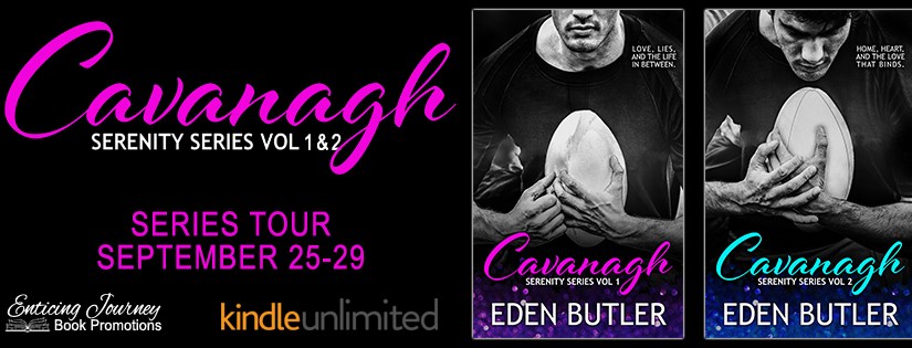Series Tour ~ Cavanagh – Serenity Series ~ by ~ Eden&nbsp;Butler