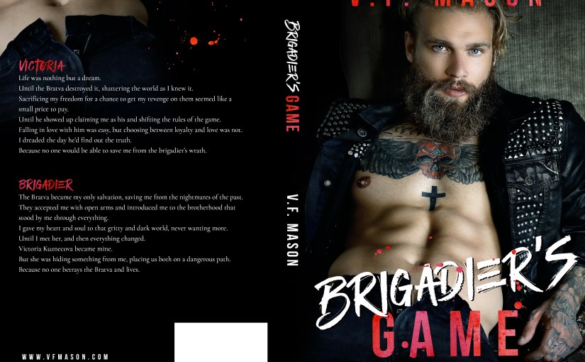 Cover Reveal ~ Brigadier’s Game ~ by ~ V.F.&nbsp;Mason