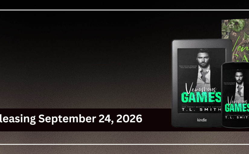 Cover Reveal ~ Venomous Games ~ by ~ T. L.&nbsp;Smith
